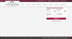 Desktop Screenshot of hotelsanmauro.it